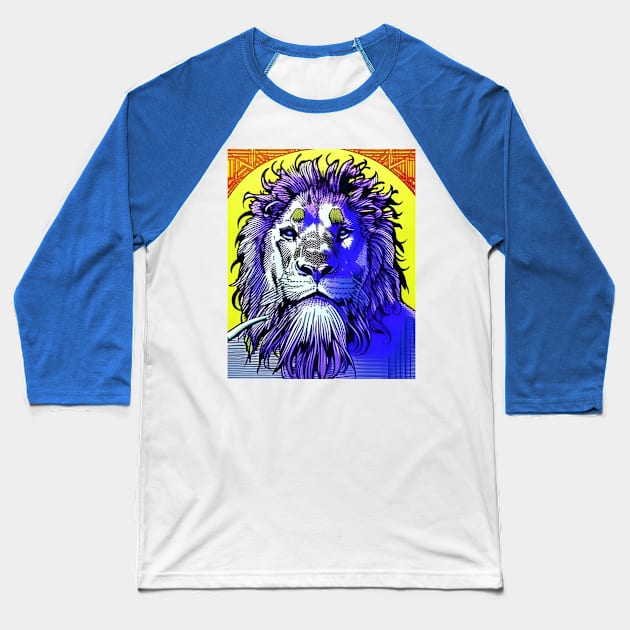 Lion of Judah Baseball T-Shirt by Megaluxe 